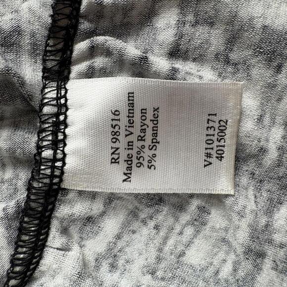 Coldwater Creek Women's Top, Size 1X, Black & White Pattern - Picture 4 of 5